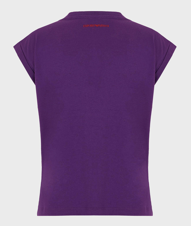 تی شرت آستین کوتاه زنانه امپریو آرمانی مدل 3H2T7S2J53Z-0812